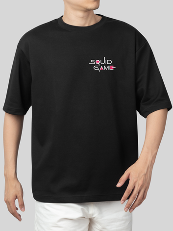 Squid Game Graffiti Guard Oversized Tee