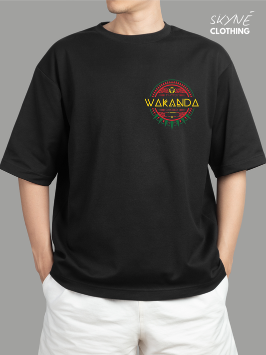 Wakanda Tribal Oversized T-Shirt – Heritage Edition