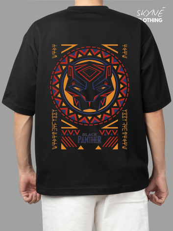 Wakanda Tribal Oversized T-Shirt – Heritage Edition